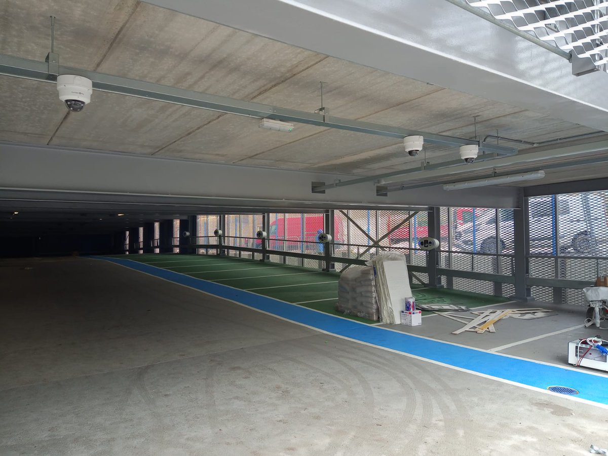 Great to see the EV charging points in at the new multi-storey at QHB @UHDBTrust #evvehiclesrock #carbonneutral #betterfortheplanet