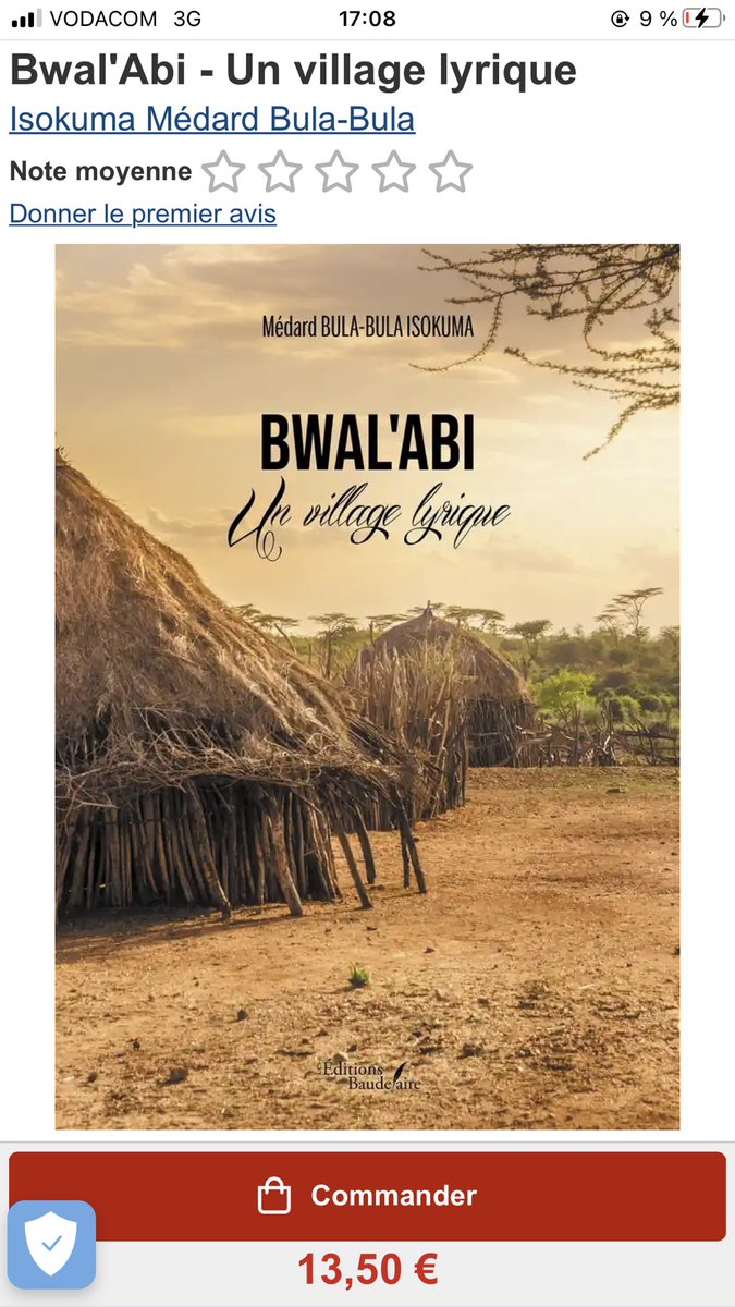 Ka__Bibii's tweet photo. Bonjour Twitter ! Mon papa a écrit un livre.
Je suis trop fière de lui 😭🥰
Anecdote: BWAL’ABI signifie notre village en langue Yansi
RT très appréciés
Twitter, do your thing https://t.co/q5oC1KNi8S
