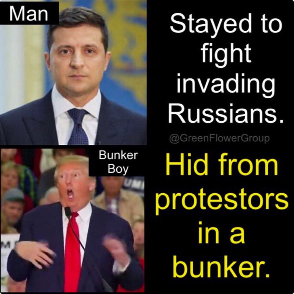 #BunkerBoyTrump
