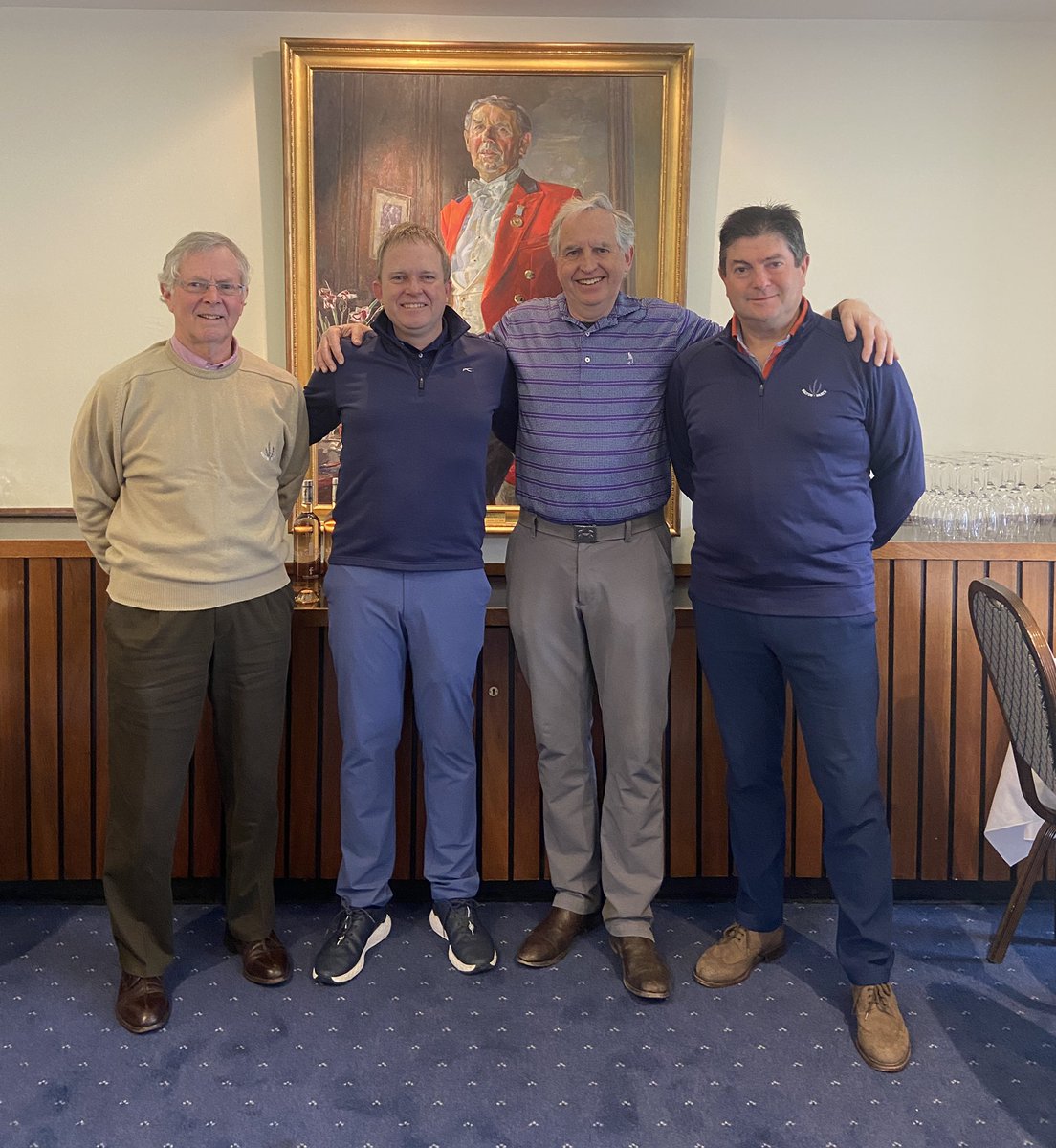 Today our team, with our Chairman, Men’s Captain &amp; 3rd Head Pro, Ken Macpherson, said goodbye to our 4th ever Head Professional - <a href="/SimonPeafordPGA/">Simon Peaford</a> as he leaves for his next adventure. Simon is always welcome at WH &amp; we thank him for his dedicated service over the last 22 years