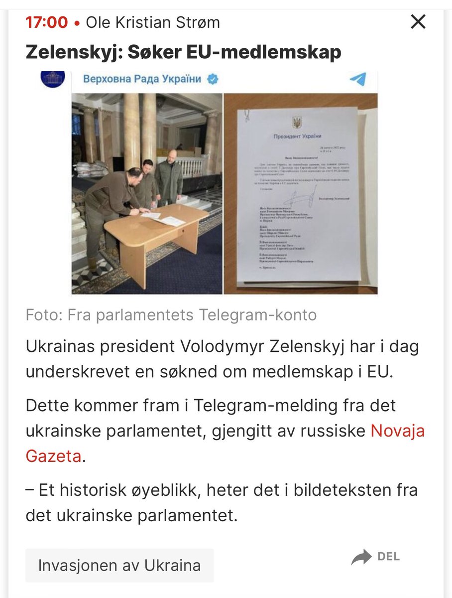 sofiehogestol's tweet photo. Bare å merke meg at det ikke akkurat er EØS-medlemskap man søker i en krise 🤷🏻‍♀️ https://t.co/kfAP27kCVr