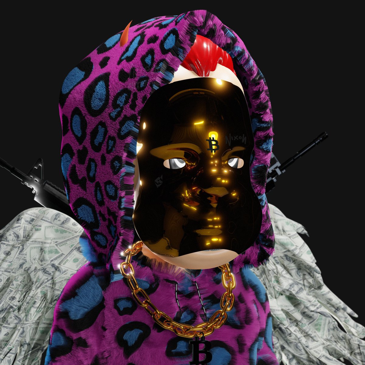 BandzMcBagz's tweet photo. Oh I forgot to flex my new hoodie👀 .58% trait and I finally got my hands on one #CROOKZNATION what y’all think of my new @crookznft 🐳🐳🐳 https://t.co/pQioH9tCoq