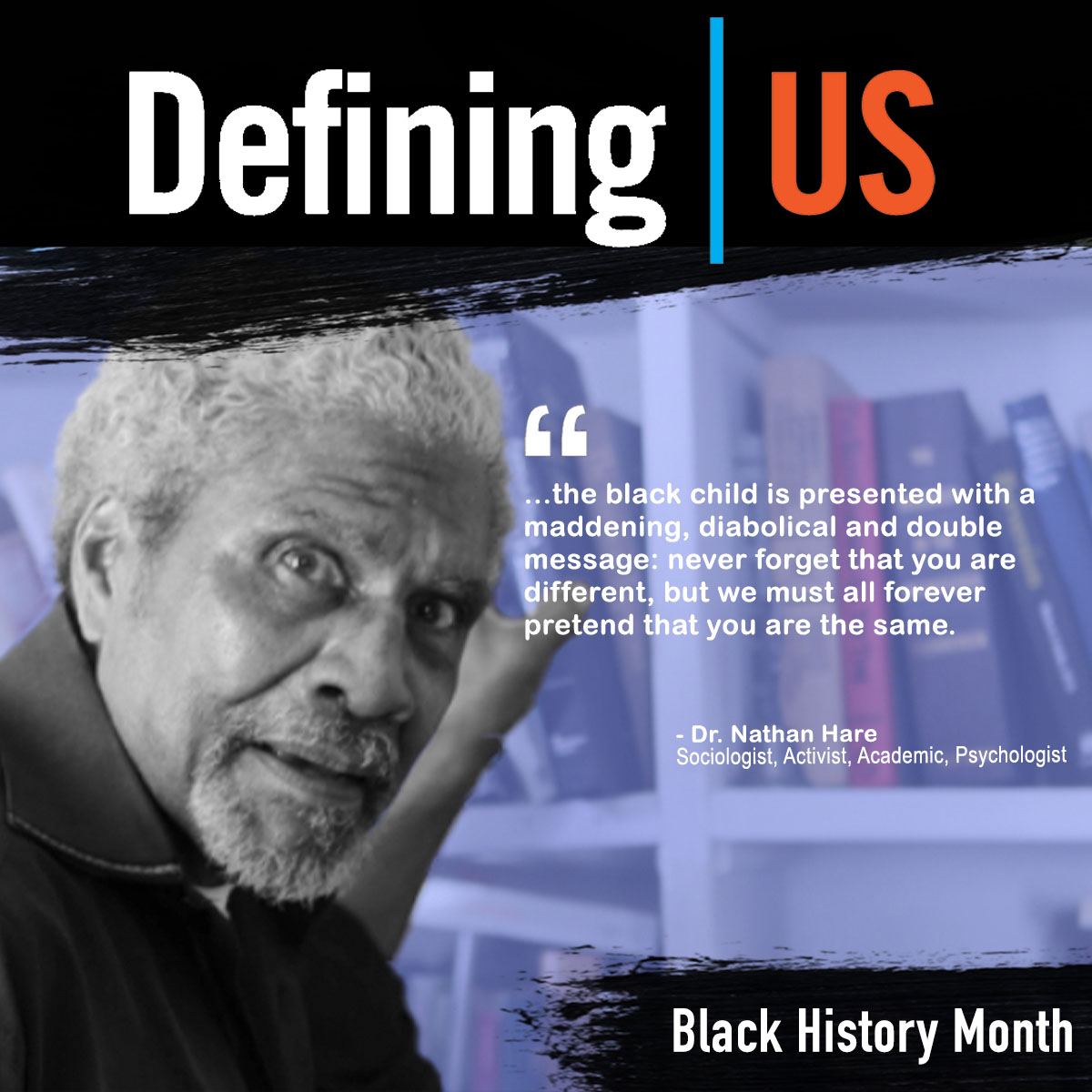 Dr. Nathan Hare, known as the "Father of Black Studies". #DefiningUS #BlackHistoryMonth #CollectiveLiberation #PowerofMedia #PromiseofEducation #TheWorkIsWaiting4U