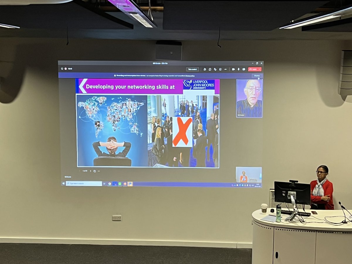 Turbocharge Your Networking session hosted by <a href="/kintish/">Will Kintish</a> and facilitated by <a href="/JoshiJariwala/">Joshi Jariwala</a> Thank you for au incredible session. @LJMUbusiness <a href="/ljmu_HR/">LJMU HR</a> @LJMUImpact @CIPD_North #ljmuhrm #ljmulbs #curriculumenrichmentday