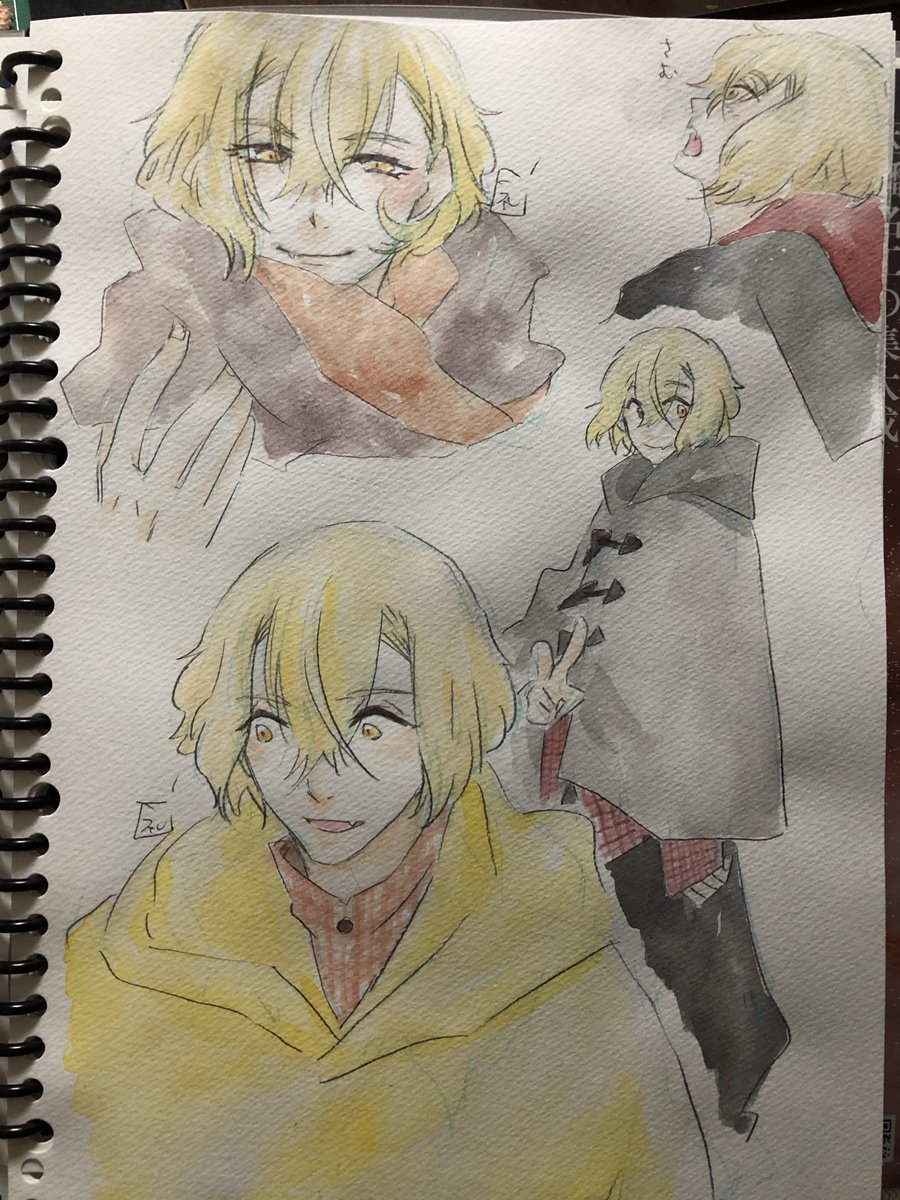 #今月描いた絵を晒そう
日付け変わっちゃいましたが多分上げてないやつどうぞ
膝丸さんのは本日の日替わりヘッダですね 