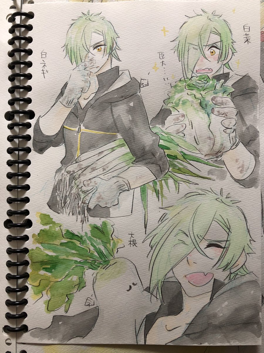 #今月描いた絵を晒そう
日付け変わっちゃいましたが多分上げてないやつどうぞ
膝丸さんのは本日の日替わりヘッダですね 