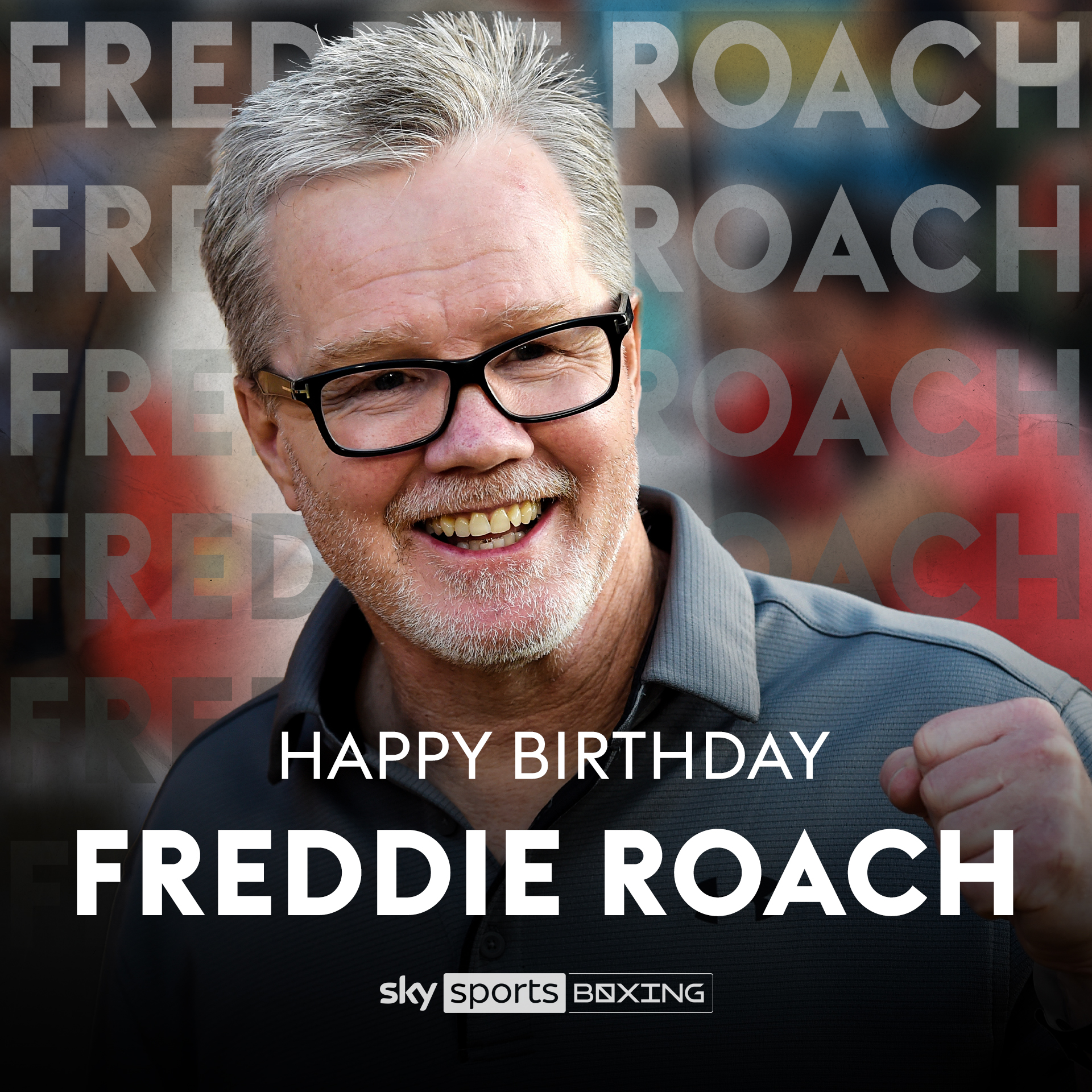 Happy birthday to the Hall of Fame legend, Freddie Roach  