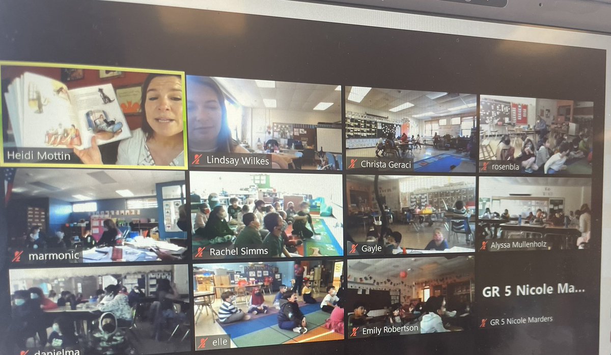 Goshen students had a wonderful virtual visit with “Rescuing Reed” author, Heidi Mottin. We loved learning about Reed 🐶 and the message of her amazing book, “Don’t ever let anyone tell you that you are not important or you don’t have a purpose.”