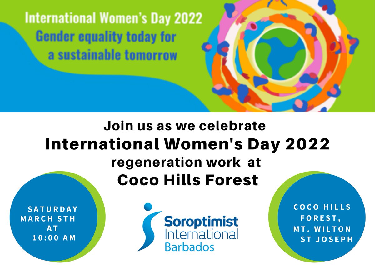 pamproverbs's tweet photo. Looking forward to our International Women's Day event. #SIBarbados #soroptimist #iwd2022 https://t.co/KYbDJZqvv3
