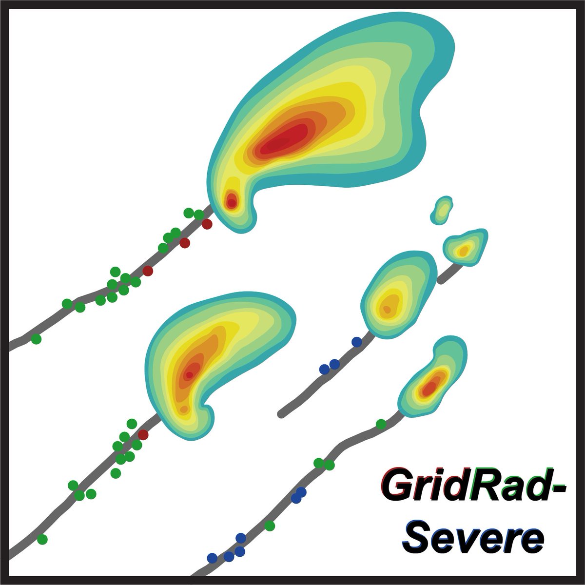 🚨 Major Announcement 🚨: the initial 10 yr of our GridRad-Severe dataset is now public! It is comprised of 5-min Gridded NEXRAD WSR-88D Radar (GridRad) volumes and objective storm tracks for ~100 of the most severe events each year. (1/8)
doi.org/10.5065/2B46-1…