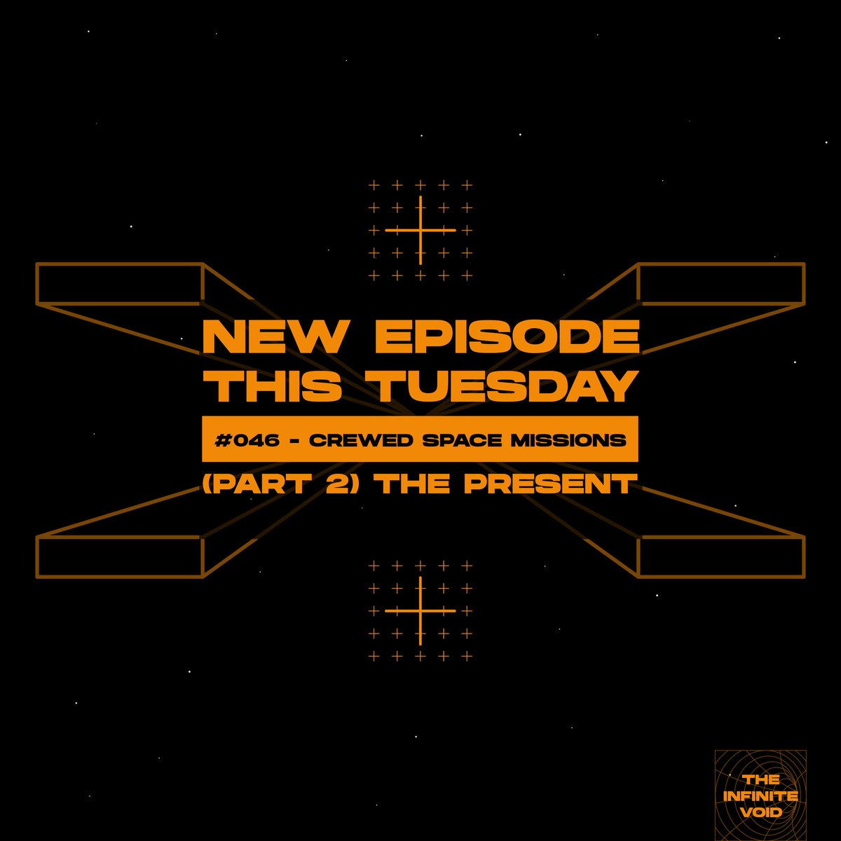 *Announcement*

Clear your schedule!

Episode #046 drops tomorrow.

#046 - Crewed Space Missions (Part 2) The Present.

Website: the-infinite-void.com/links

#TheInfiniteVoid #Podcast