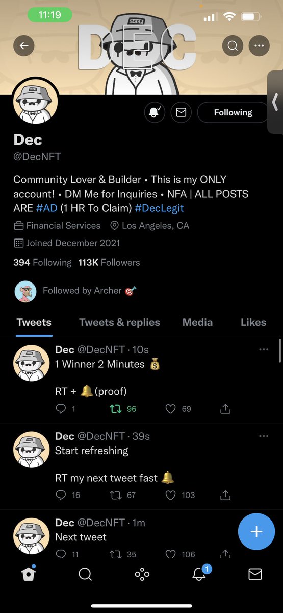 Wordappp's tweet photo. @DecNFT 💎💎💎 https://t.co/F0aNOjPWzV