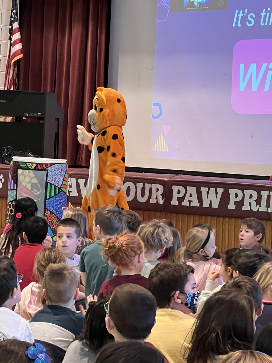 Town hall excitement! Revisiting Responsibility, Offering Kindness, Attitude, and Respect. Today’s focus is ROAR in the cafeteria #ColdSpring #JaguarsROAR #4thgrade