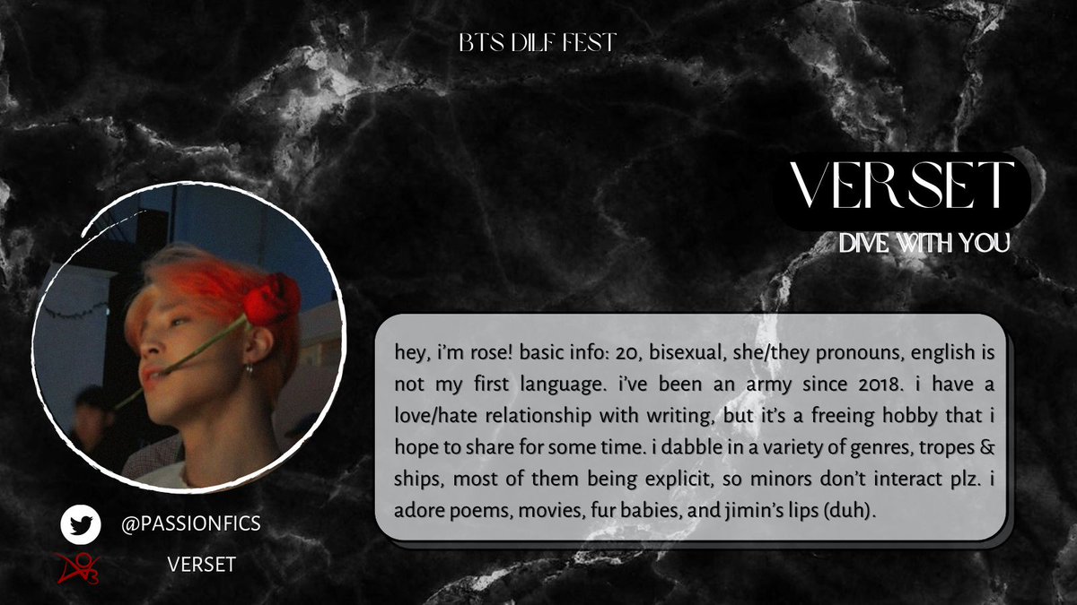 BTSDILFFEST's tweet photo. 🍒dive with you by @passionfics 

🔗author's ao3: https://t.co/XNK5gGuKiD https://t.co/ycKWhWuHJc