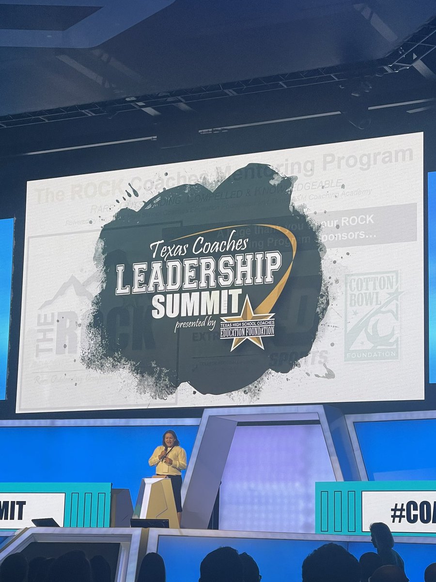 Congratulations <a href="/Coach_Collins8/">Colt Collins</a> for being selected to the <a href="/THSCAcoaches/">THSCA</a> R.O.C.K coaches mentoring program.