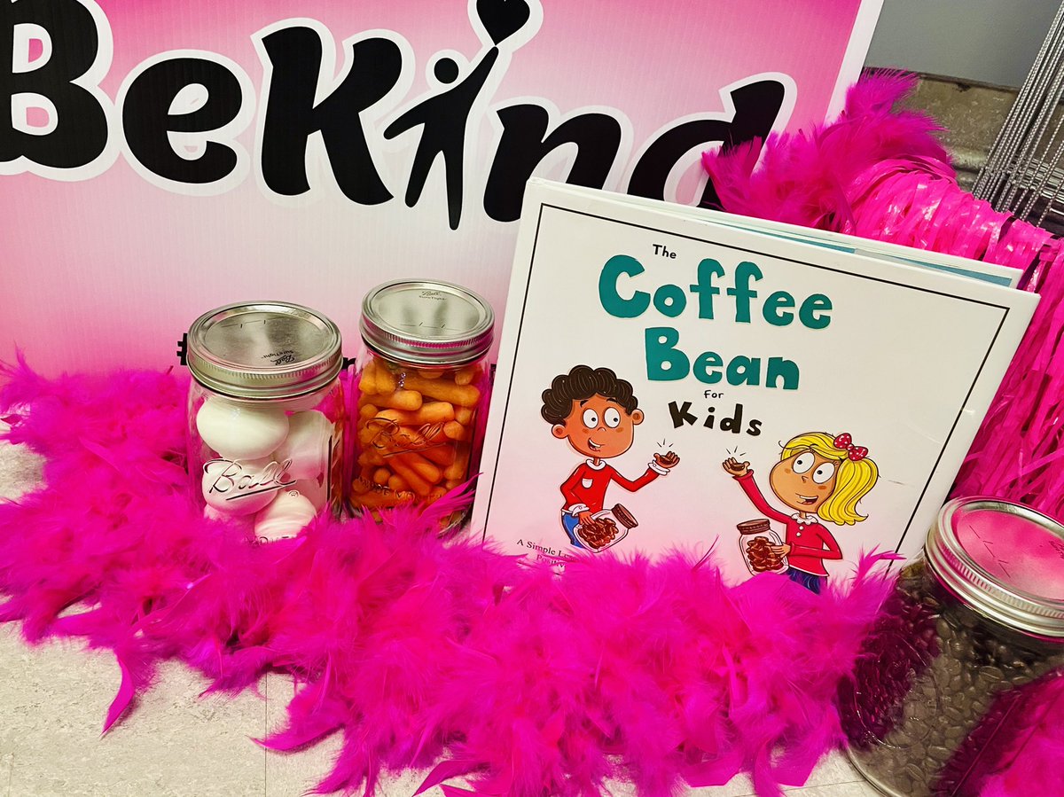 triciaamurphy's tweet photo. We’re challenging kids and adults in DCPS to “Be a Coffee Bean!” Adversity is tough, but kindness always wins! #BeKindDCPS #thewhitesvilleway https://t.co/4rbuEyN0fo