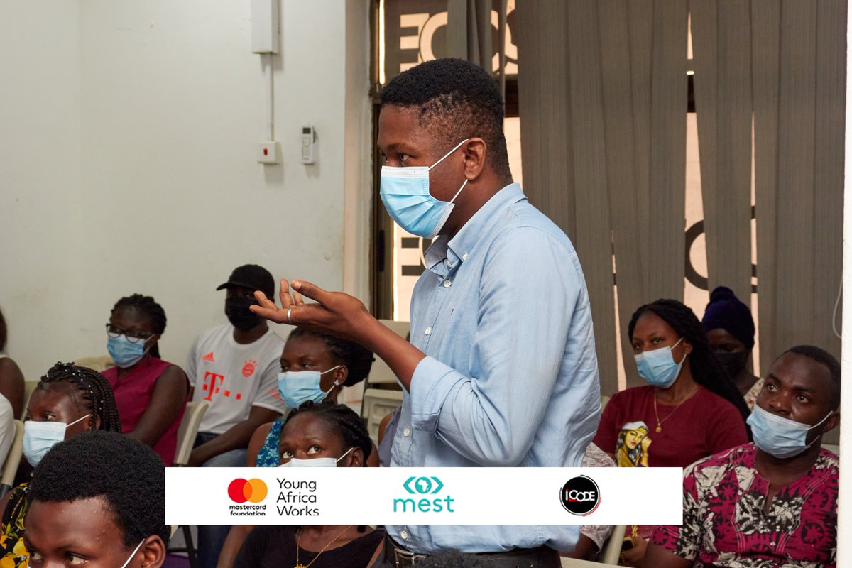 icodeteam's tweet image. 𝗣𝗿𝗲𝗠𝗲𝘀𝘁 𝗗𝗶𝗴𝗶𝘁𝗮𝗹 𝗠𝗮𝗿𝗸𝗲𝘁𝗶𝗻𝗴 - 𝗢𝗻-𝗯𝗼𝗮𝗿𝗱𝗶𝗻𝗴 

The first phase of the PreMest digital marketing program begun today with the on-boarding/Orientation program held at the training center.

#icodegh 
#icodeimpact 
#MEST 
#MastercardFoundation
#takoradi