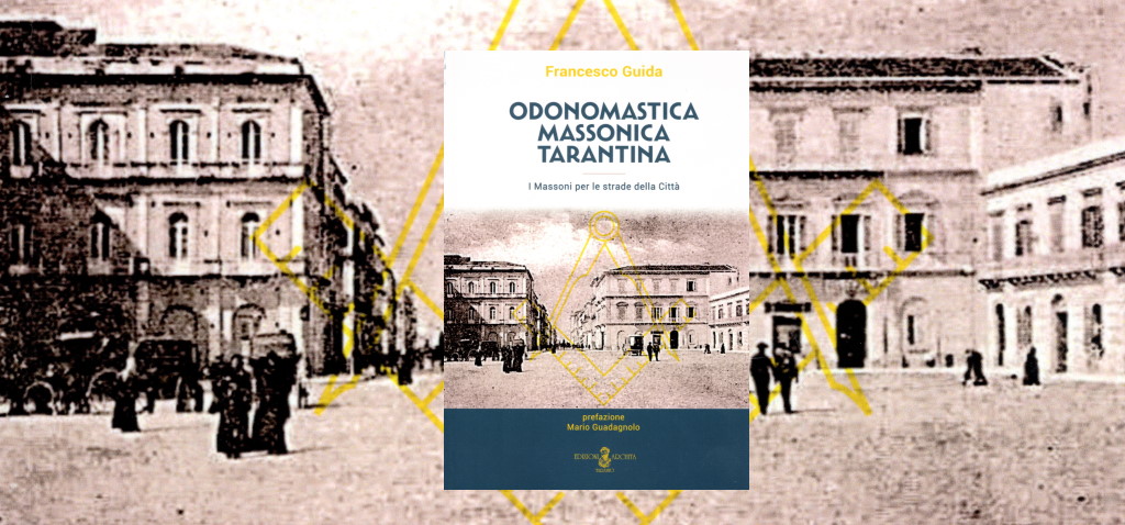 FrGuida's tweet photo. Presentazione del libro “Odonomastica Massonica Tarantina – I Massoni per le strade della Città” https://t.co/dqjZZ2KgIJ https://t.co/PXYgDLiPpn #Taranto #Storia #Massoneria #Freemasonry https://t.co/8mSTeraVyF
