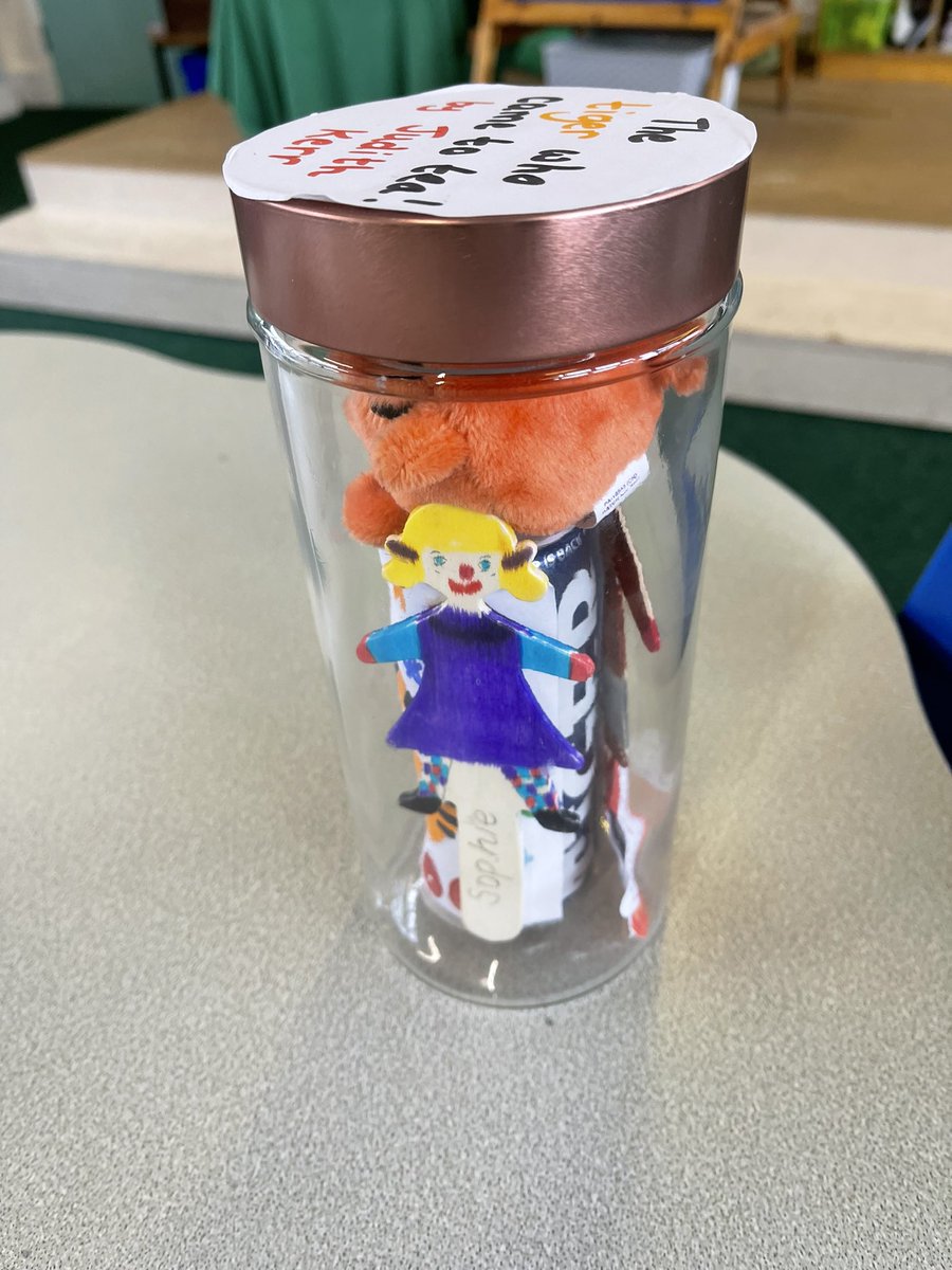 My ‘Story in a Jar”- Can you guess the story? 🐯 @GrasmereAcademy #readingforpleasure
