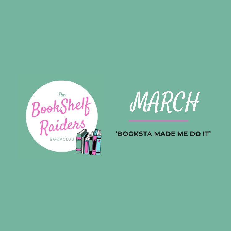 BookRaiders's tweet photo. March theme: ‘Booksta made me do it’ 

Aka a book that you bought because of others on either bookstagram or book Twitter! What will you be reading? https://t.co/GvWWKPBpvS