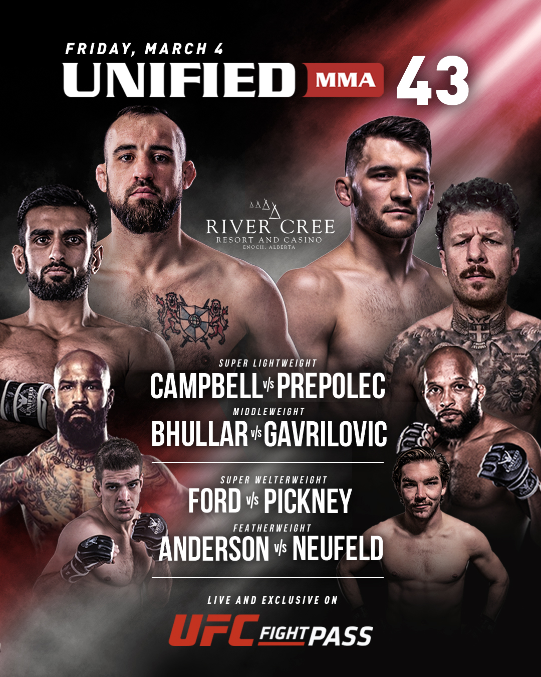 unified mma 43 live stream