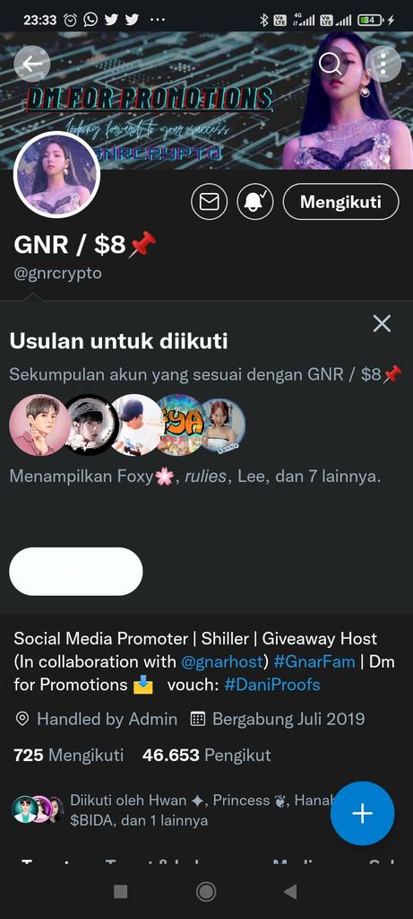Ida03586148's tweet photo. @missthinez @HwanniePromotes @gnrcrypto Done https://t.co/pSx63xiWHk