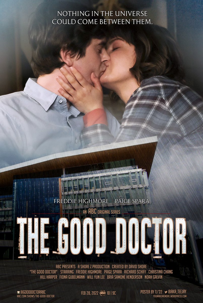 The #TheGoodDoctor winter hiatus is finally over, I am so stoked!! Let's celebrate with this new #MovieMeme poster that seems strangely apt for where Shaun and Lea currently stand. The Good Doctor Season 5 returns tonight - Mondays on ABC 10|9c #Fanart #TGDMovieMeme #TitanicMovie