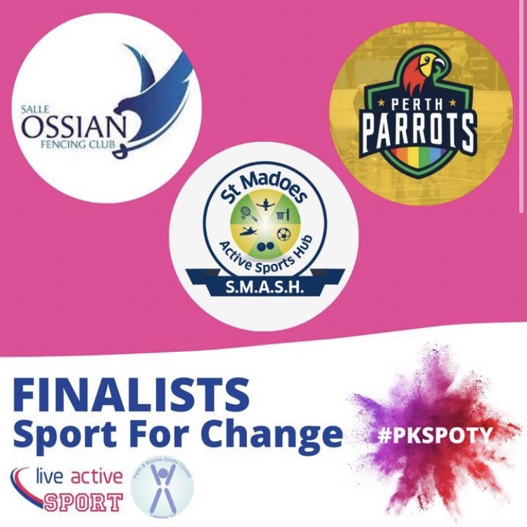 Good news! 📰 Project Forte is a finalist at the Perth and Kinross Sport Awards! Unfortunately I won’t be there as I’m competing in Athens at a World Cup but I’ll have my fingers crossed 🤞 Congratulations to all the other finalists ☺️ #PKSPOTY