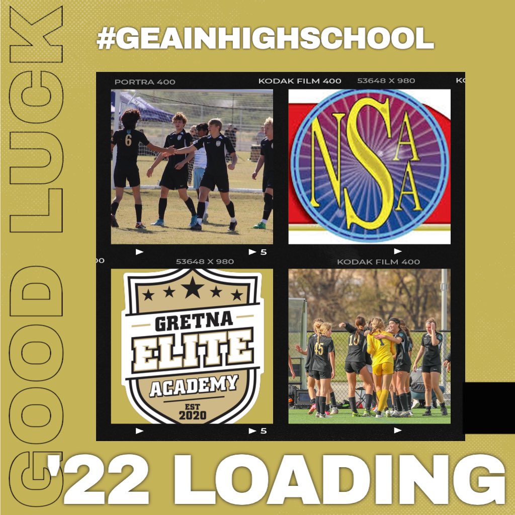 GretnaEliteAcad's tweet photo. Wishing all @GretnaEliteAcad players the best of luck for this Spring NE High School sports season 👀
We look forward to watching you play fellow GEA teammates & representing your High Schools & communities 🤝
#GEAinHighSchool #22loading https://t.co/1eJJSPcSK6