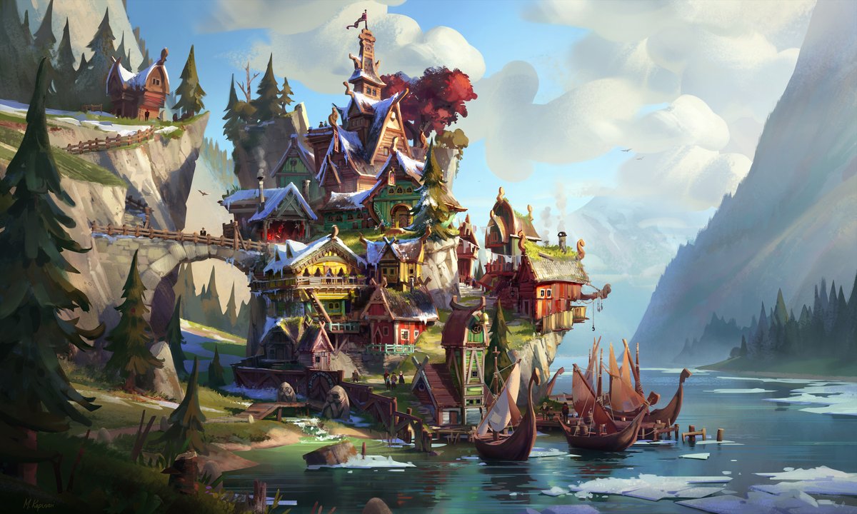 An illustration from some time ago:
#illustration #conceptart #fantasy