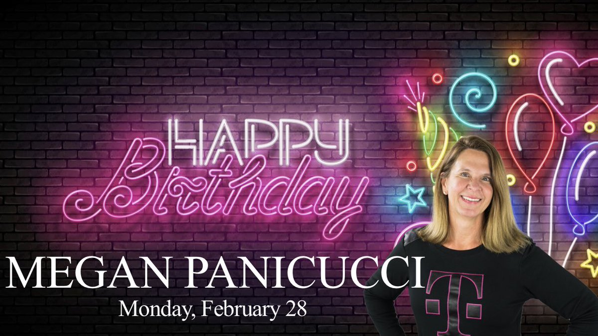 TonyCBerger's tweet photo. Big happy birthday to boss, @meganpanicucci Appreciate you and your leadership! Cheers to the best year ever!!! @thayesnet #BeastsOfTheEast https://t.co/uuuR03NBFa