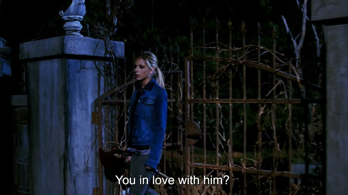 SpuffyLatino's tweet photo. She does love him 💗
#Spike #Buffy #Spuffy #Spuffyparallels #Buffythevampireslayer https://t.co/7T3sNVSAwn
