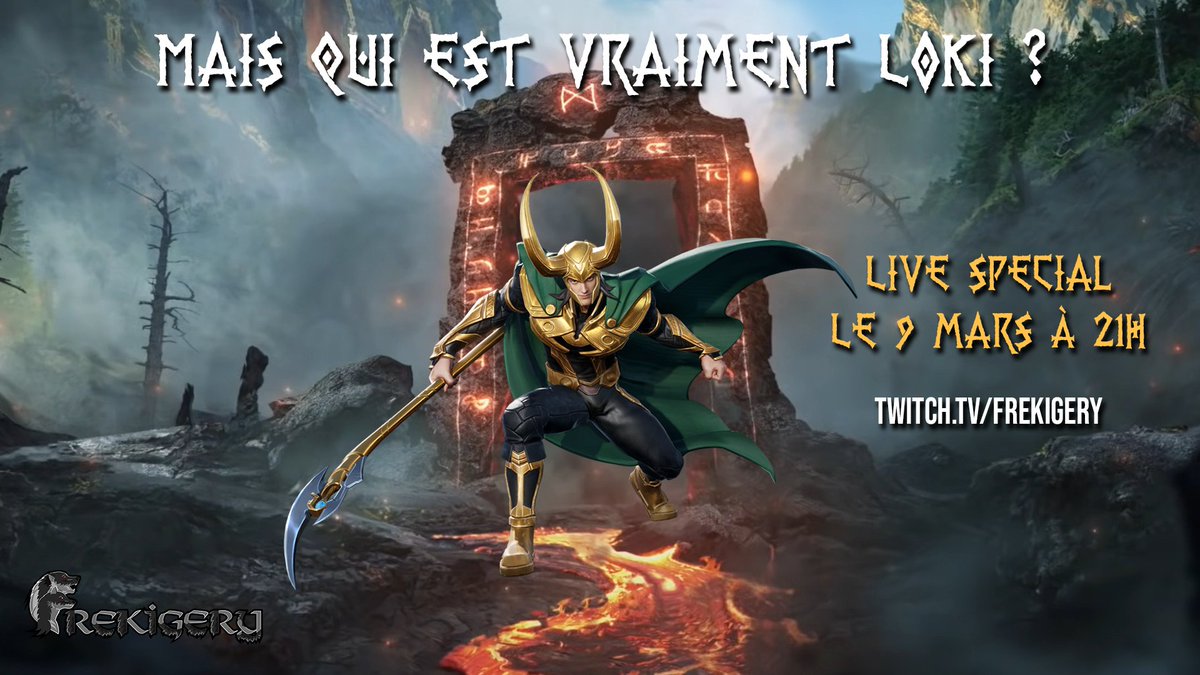 frekigery's tweet photo. [Live Viking #6]
Savez vous vraiment quel est l'origine de ce personnage ? Je vous raconte des légendes dans lesquels il apparait et répond a toutes vos questions sur le sujet en live sur https://t.co/cSm74sm5B2 le 9 mars a 21h https://t.co/j30yUodJD4