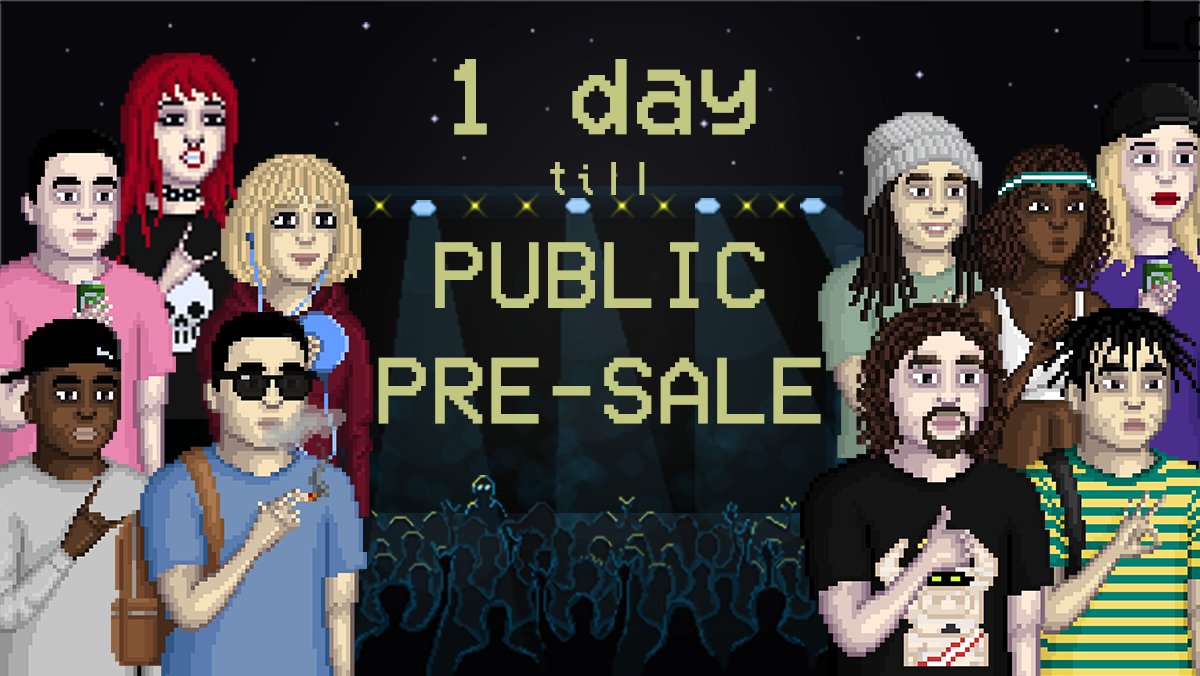 Just one day left till the #Dude alert! 😍 #CNFTdrop 

Get your own unique Dude tomorrow at 6pm (UTC) on truerafestival.com 👦🏽👩🏽 JUST 200 AVAILABLE!

#CNFT #Cardano #CardanoCommunity #NFTdrop #CNFTmusic #NFTfestival #NFTmusic #NFTs #CNFTs #CardanoNFT