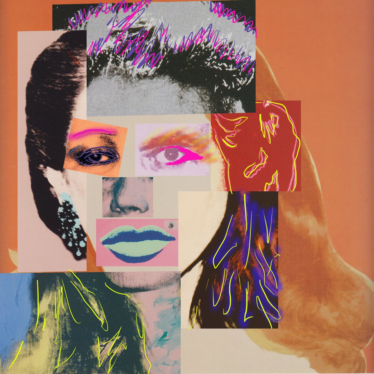 S_Limoness's tweet photo. "The Amorph Persons: Collages of the #AndyWarhol Portraits" 

🖐️🏼Made of 250+ images scanned from A.Warhol Portraits Book

Available on 
@opensea
-
Edition: 1/1
-
Collect here: https://t.co/sLe3Bd92eW
-
#NFTCommmunity #digitalcollage #NFT #NFTartists #Collage #NFTdrop https://t.co/QZIKBUOFMb