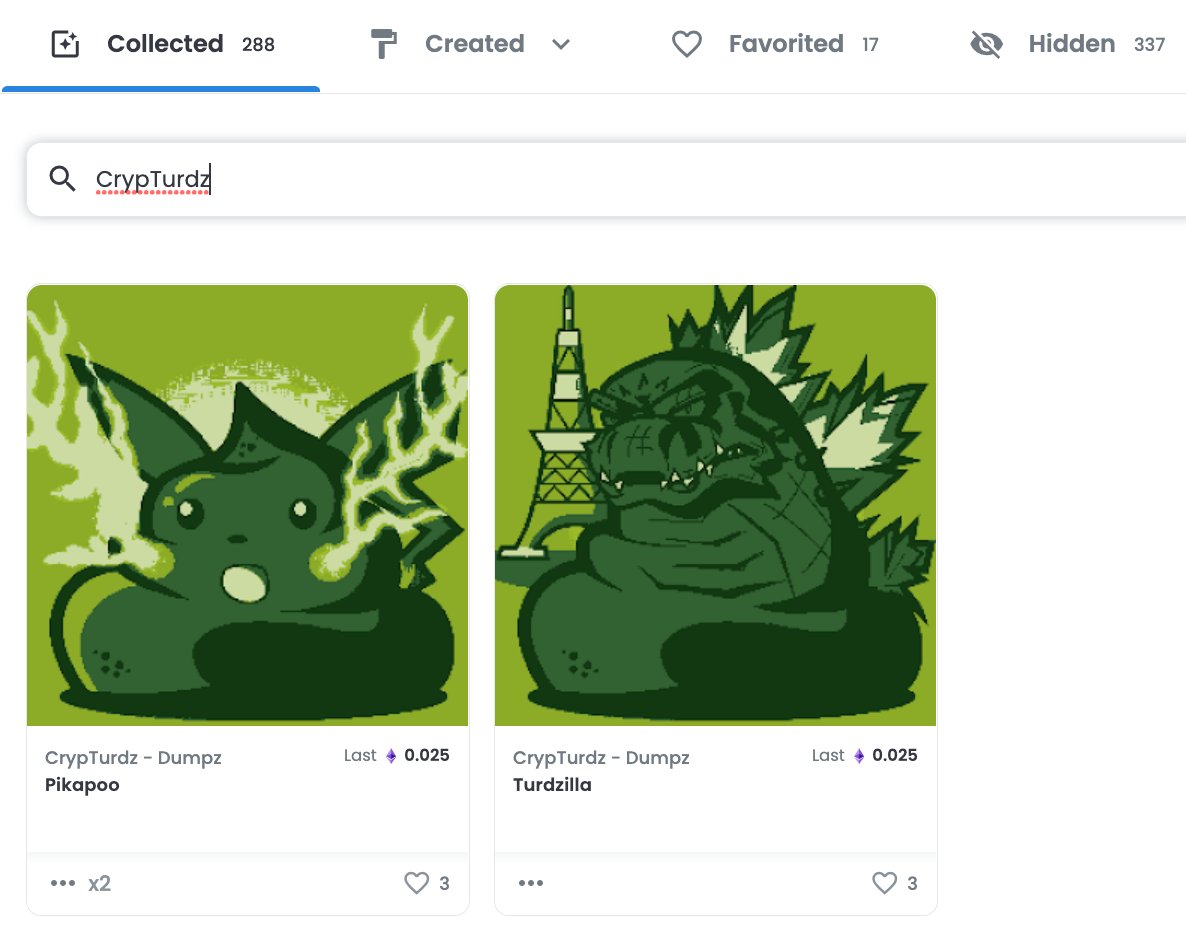 LunaLover (@thelunalabs) on Twitter photo What do you do with $DOGE and other meme money? Flush it down 😂🤣
Cheers to <a href="/MidAss_NFT/">MidAss 💩 NFT Artist</a> for the comedic relief with <a href="/CrypTurdz/">CrypTurdz™️ 🍥</a> 🥲
Collected during my last shopping spree (a while ago tbh). Still some CrypTurdz available 😉
opensea.io/collection/cry…
#nftcollector #Polygon #nfts What do you do with $DOGE and other meme money? Flush it down 😂🤣
Cheers to <a href="/MidAss_NFT/">MidAss 💩 NFT Artist</a> for the comedic relief with <a href="/CrypTurdz/">CrypTurdz™️ 🍥</a> 🥲
Collected during my last shopping spree (a while ago tbh). Still some CrypTurdz available 😉
opensea.io/collection/cry…
#nftcollector #Polygon #nfts