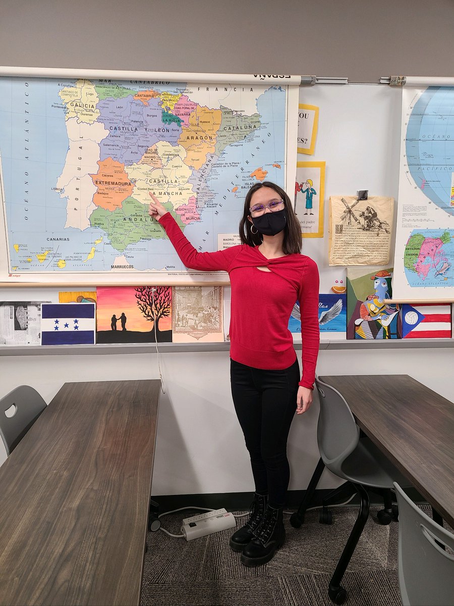 For the first time since 2019, a WHS student, Maya Davis,  completed the app for the Indiana University Honors Program in Foreign Language summer study program and was placed! Congrats Maya - she has the chance to study in Ciudad Real, Spain!  

More Info: iuhpfl.indiana.edu