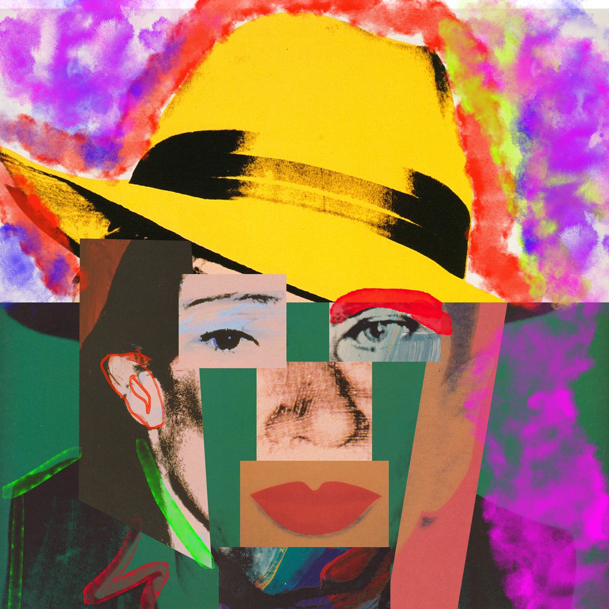 S_Limoness's tweet photo. "The Amorph Persons: Collages of the #AndyWarhol Portraits" 

🖐️🏼Made of 250+ images scanned from A.Warhol Portraits Book

Available on 
@opensea
-
Edition: 1/1
-
Collect here: https://t.co/qquVvnKA8r
-
#NFTCommmunity #digitalcollage #NFT #NFTartists #Collage #NFTdrop https://t.co/WJyXFpUX3X