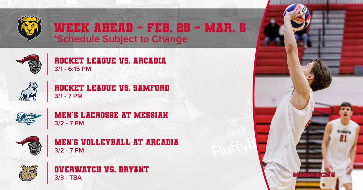 King's College Monarchs tweet media