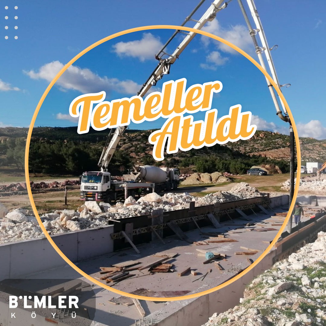 BilimlerKoyu's tweet photo. 📢 Önce köyden haberler:

Temeller atıldı. Köyün inşasına yakın zamanlarda başladık. 💙 https://t.co/jEeGtwJlN1