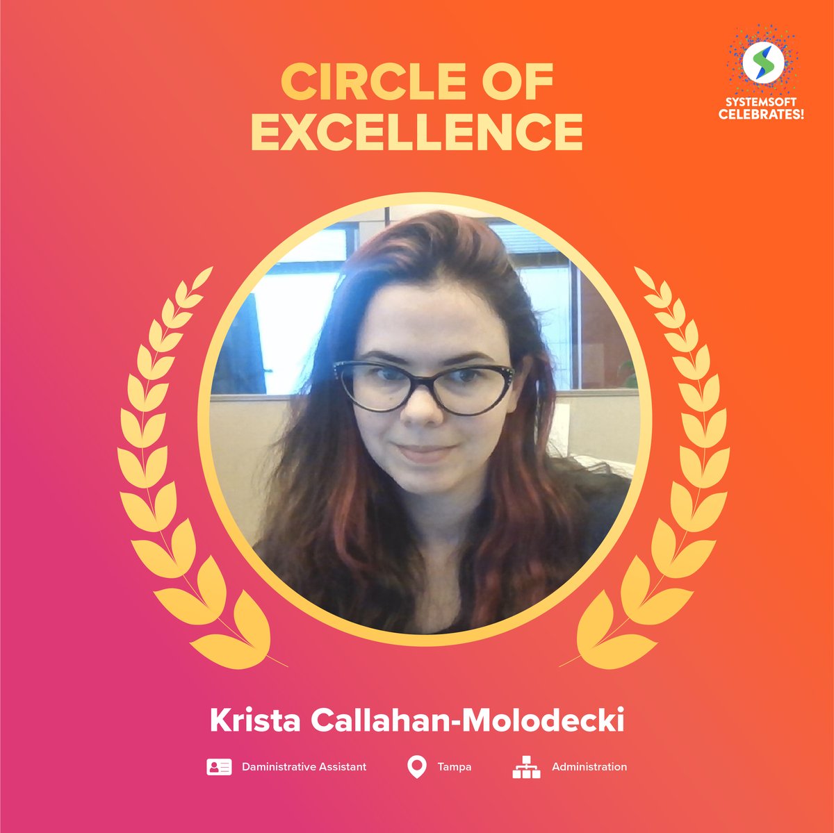 SystemSoft_Tech's tweet photo. Join us in congratulating System Soft's Circle of Excellence winners 🏆!

This award recognizes employees who demonstrate excellence on the job and exemplify key components of our mission, vision, and core values.

#CircleofExcellence #SystemSoftCoreValues #EmployeeRecognition https://t.co/t1mHGCciv1