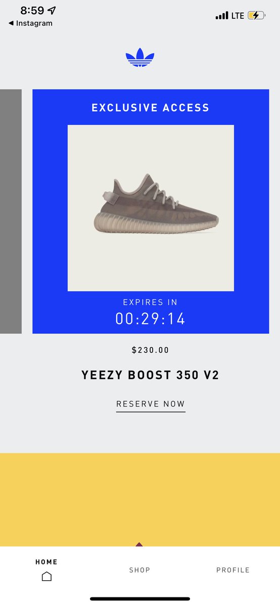 yeezy exclusive access