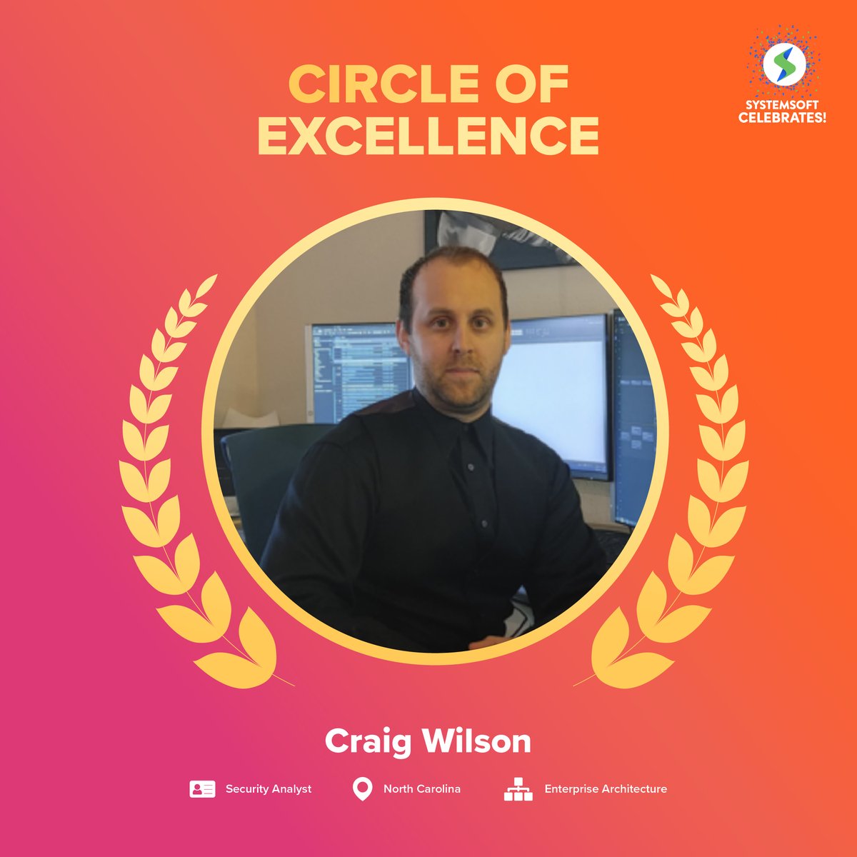 SystemSoft_Tech's tweet photo. Join us in congratulating System Soft's Circle of Excellence winners 🏆!

This award recognizes employees who demonstrate excellence on the job and exemplify key components of our mission, vision, and core values.

#CircleofExcellence #SystemSoftCoreValues #EmployeeRecognition https://t.co/t1mHGCciv1