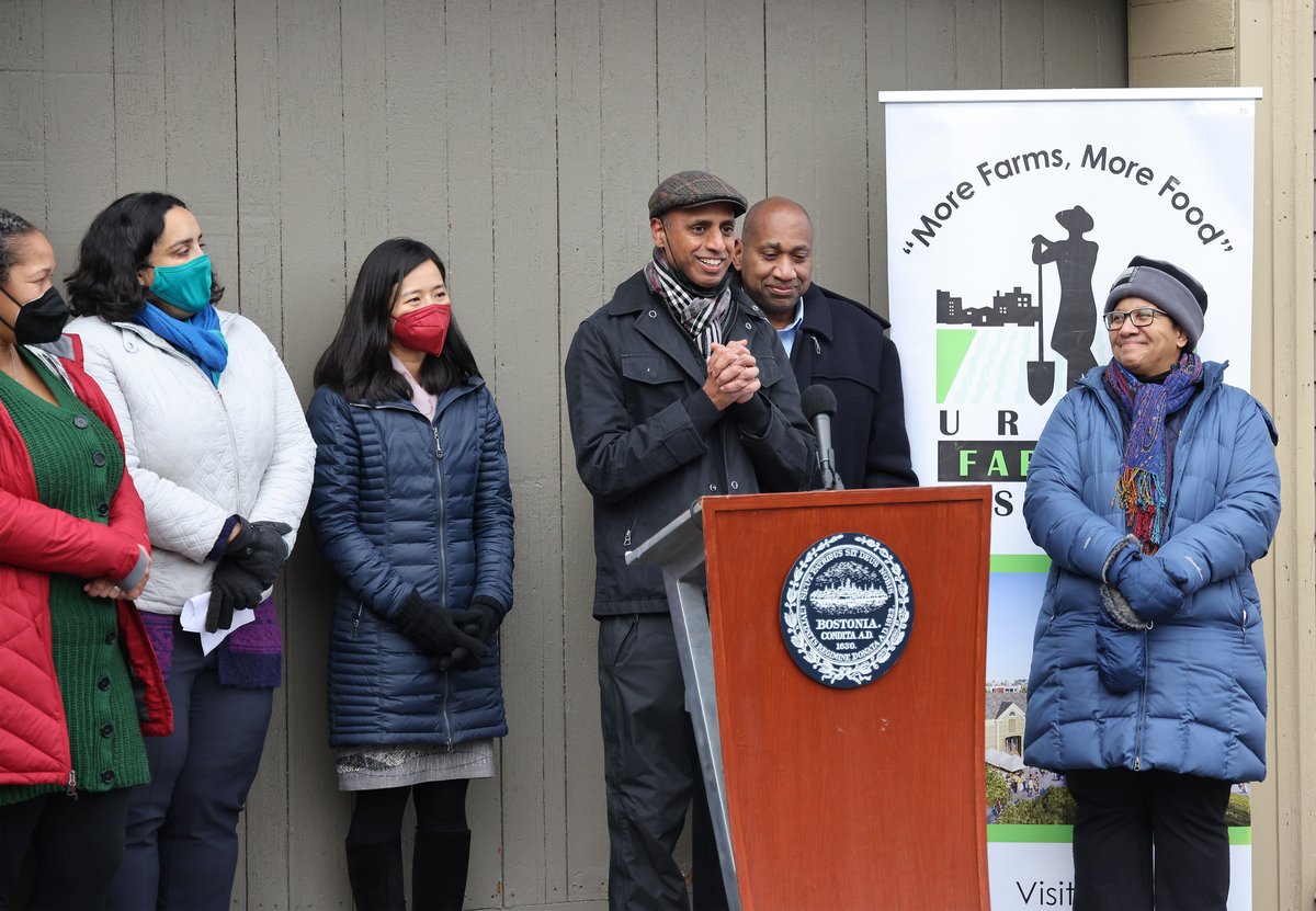 ICYMI: <a href="/MayorWu/">MayorWu</a> announced the expansion of food and urban agriculture initiatives in the City of Boston. 

Learn more: boston.gov/news/mayor-wu-…