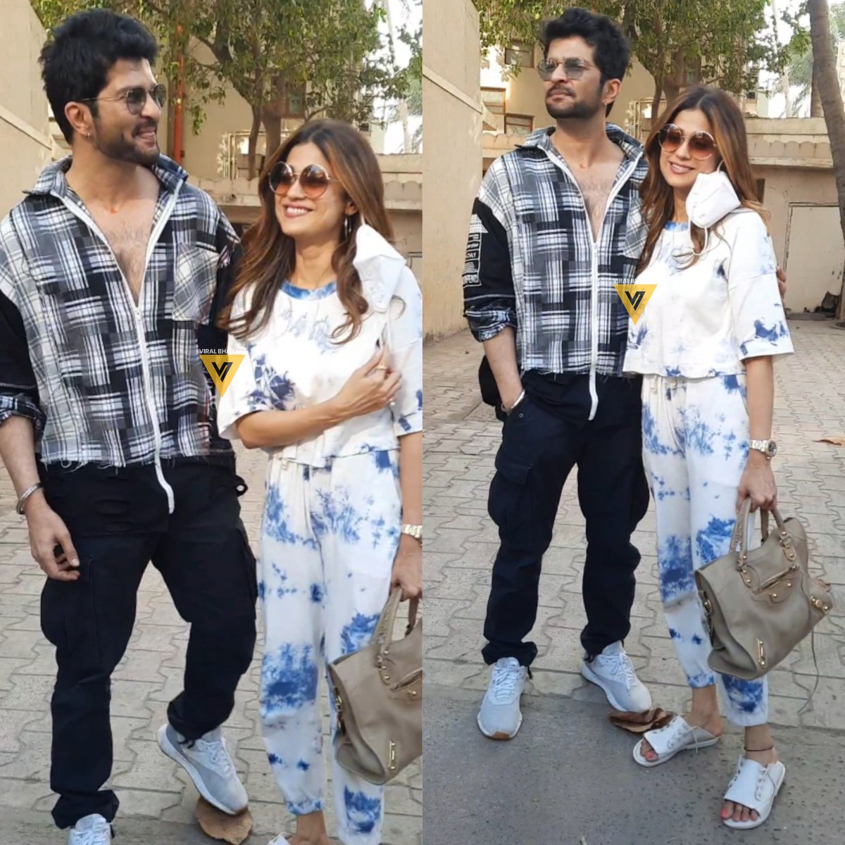 viralbhayani77's tweet photo. #ShamitaShetty𓃵 &amp; #rakeshbapat Spotted in Juhu 😎📷 @ShamitaShetty @viralbhayani77 https://t.co/AjzRyjMLOO