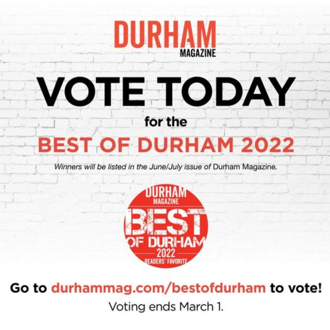 BullCityBurger's tweet photo. Have you had a chance to vote for @durhammag  Best of Durham yet? Tomorrow's the final voting day and it would mean the world to us to be nominated! Check out the link below, and vote for us for Best Burger and Best Fries. >> https://t.co/nPWxPZFEI9 #bestofdurham #durhammagazine https://t.co/sF29QUwpZI