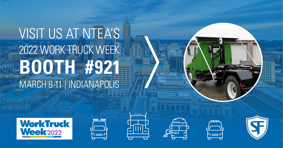 RollRite's tweet photo. One week until #WTW22! If you’re attending, make booth 921 your first stop to learn how our smart safety solutions can help you get the job done safely and efficiently. 
#rollrite #tarpsystem #safefleet #safetysolutions #fleets  #trucking #WorkTruck #trucks #rolloffs #hooklifts https://t.co/P22C9Cab3L