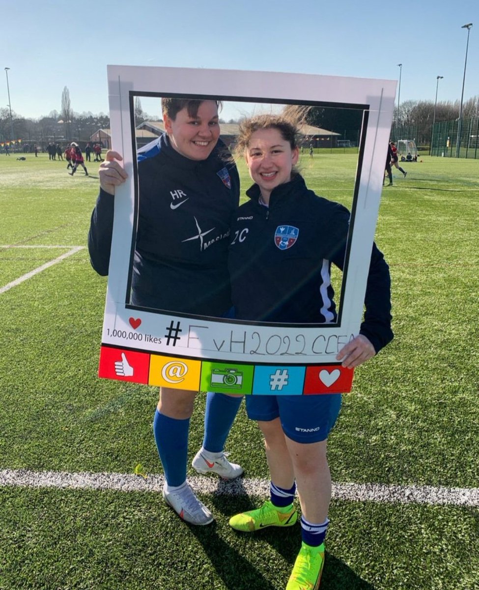 sandbach_9's tweet photo. Great day for some football. Great effort from both teams. @inspire_league @Cheshire_FA @FvHtweets 💙⚽️🌈 https://t.co/b5CTU0hZfo