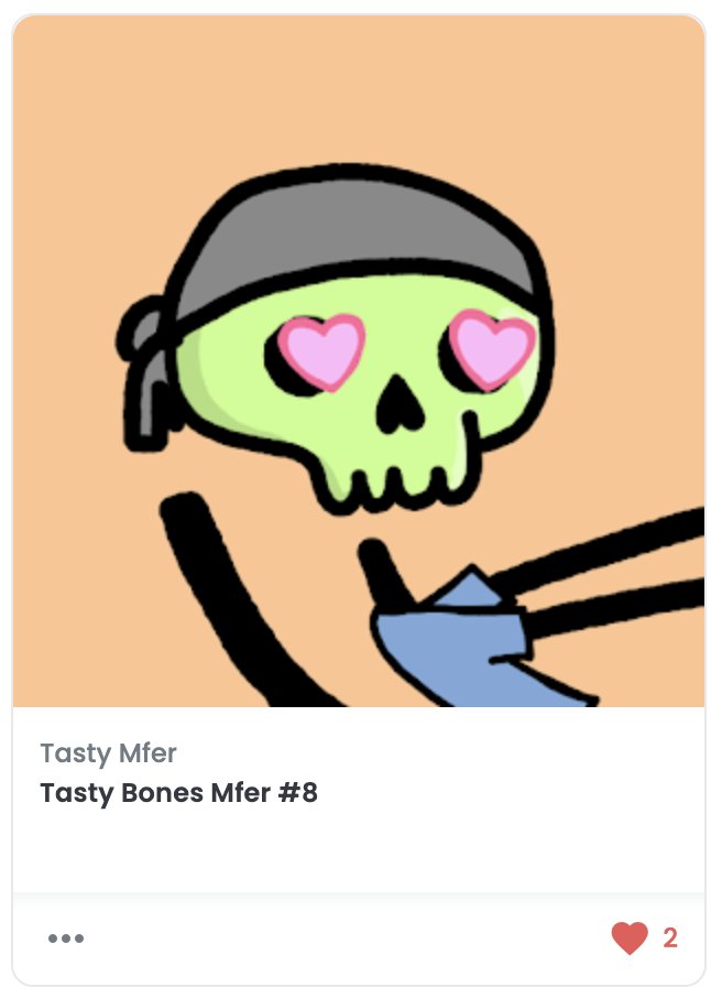 TastyMfer's tweet photo. Giving away #TastyMfer #8 to the person with the highest rank on our discord! https://t.co/SzLB6YznnA #LFG #mfers!!! Giveaway ending on 4/3/22 18:00 PST.

#mfercollector #NFTgiveaway #FreeNFTs #NFT #NFTs #NFTCommunity #HelpUkraine #NFTcollector #NFTAirdrop https://t.co/Tly0wtVR3S