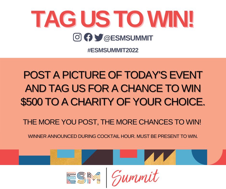 ESM Summit tweet media